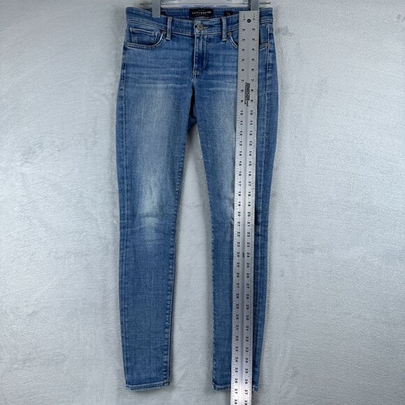 Lucky Brand Stella Skinny Jeans Candiani Denim Ankle 7W13756 Womens SZ 2/26 Blue - Picture 7 of 12